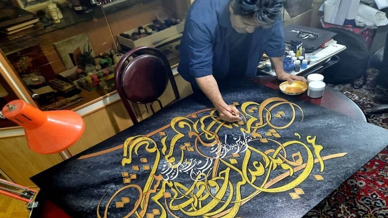نقاشی خط و ابزارش را بشناسید